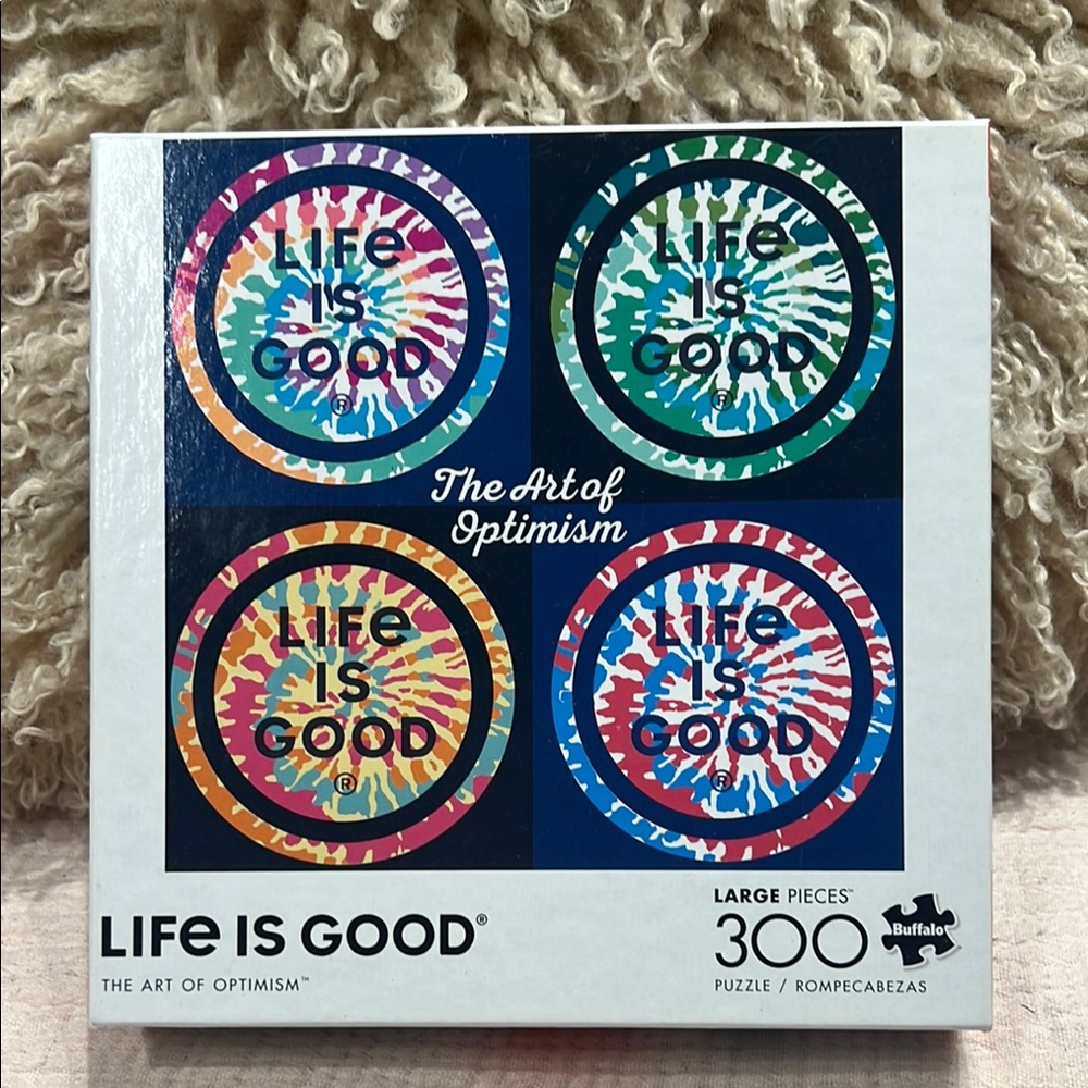 Buffalo Games Puzzle The Art of Optimism Life is Good series 300 pc SALE🔴3/$25!